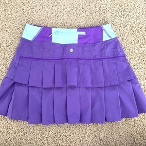 Lululemon pace setters skirt